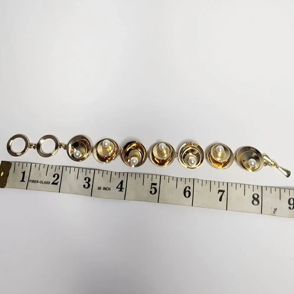 KATE SPADE NEW YORK Gold Tone Bracelet Multi Size Adjustable - Picture 3 of 5